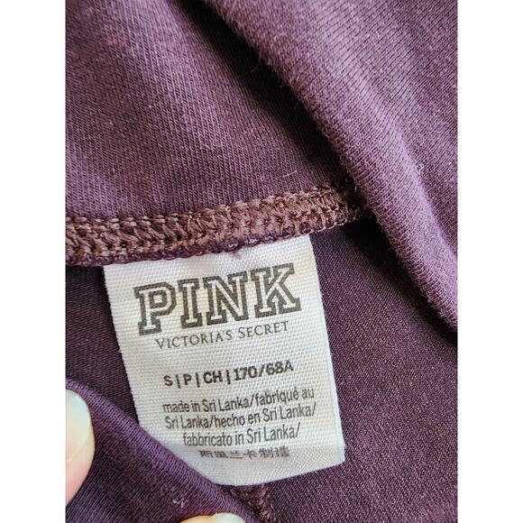 Pink/Victoria's Secret Athletic Leggings Pink/maroon Small - Picture 2 of 5
